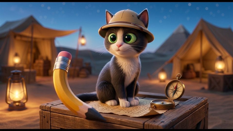 Pencil the Cat